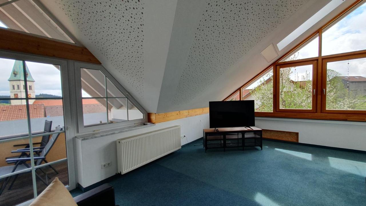 Leutkirch im AllgäuAlpenblickアパートメント エクステリア 写真