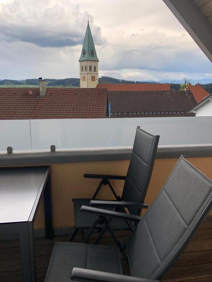 Leutkirch im AllgäuAlpenblickアパートメント エクステリア 写真